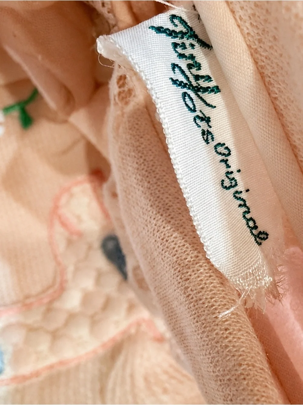 True Vintage 1970's Baby Clothes 4 pc Bundle Quiltex, Tiny Tots, Millicent